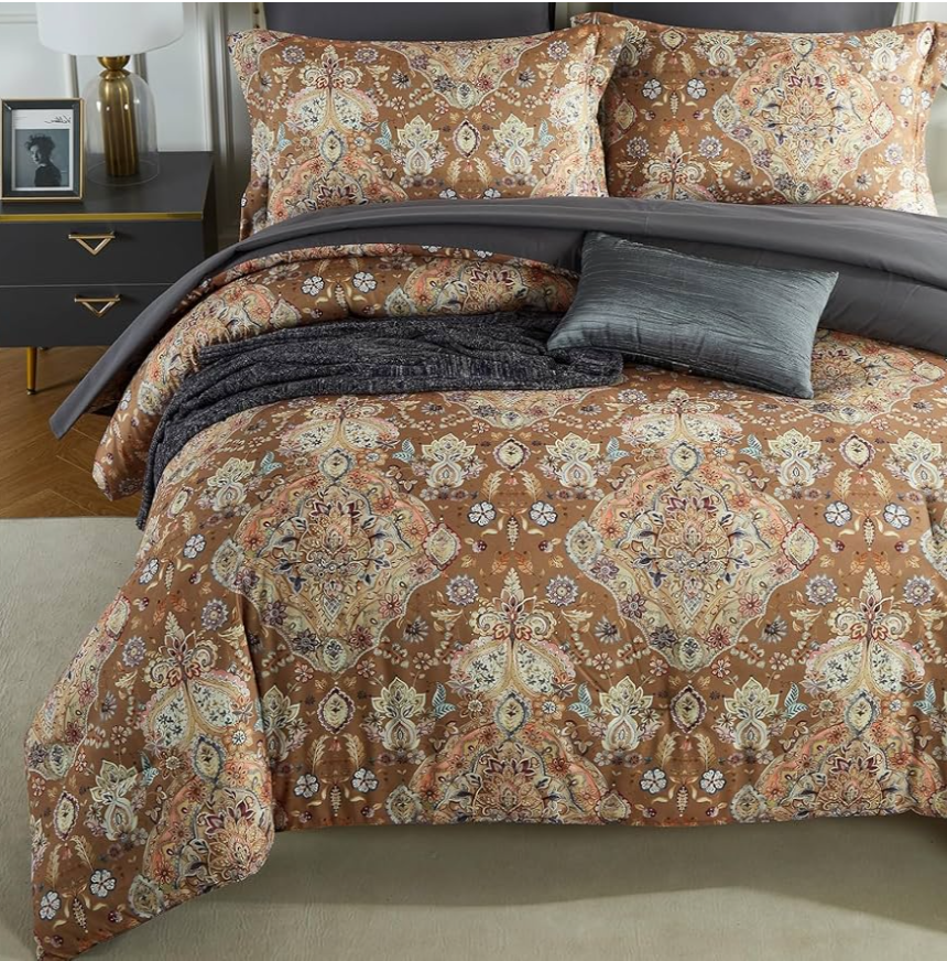 Cupocupa Duvet Cover Set;Duvet Cover Twin Bedding Set Fluffy Boho Duvet Cover Set Paisley Floral Bedding Collection Duvet Cover with Pillowcases Cupocupa Duvet Cover Set;Duvet Cover Twin Bedding Set Fluffy Boho Duvet Cover Set Paisley Floral Bedding Collection Duvet Cover with Pillowcases