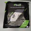 Hiball Adjustable Hip Brace, Groin & Hamstring Compression Wrap for Men Women, Thigh Compression Sleeve With 6 Pressure Straps, Buttock & Quad Support, Upper Leg Brace for Sciatic Nerve Pain, Bursitis (Right, Black (XL))