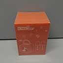 Kinglucky [New 2025 All-in-One Kids Audio Player, No Wi-Fi or Cards Needed, Built-in Stories, White Noise, Pixel Display, 2 Mics & Bluetooth, Screen for Toddlers & Girls (Gray-Orange)