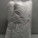 Amazon Basics Down Alternative Pillows for Stomach and Back Sleepers, Soft Density, Standard, Pack of 2, White, 26 in L x 20 in W