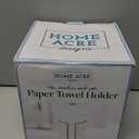 Paper Towel Holder Countertop, Farmhouse Paper Towel Holder Countertop, Ceramic Paper Towel Holder Farmhouse Rustic Decor for Kitchen Bathroom, Kitchen Paper Towel Holder with Non-Slip Base