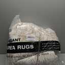 Washable Area Rug 8x10, Large Soft Rugs for Living Room Vintage Beige Carpet 8x10 Area Rugs for Bedroom Dining Room Non-Slip Stain Resistant Under Table Rug