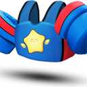 Chriffer Kids Swim Vest Life Jacket for 30-55 Pounds Boys and Girls, Toddler Floaties with Shoulder Harness Arm Wings for 2,3,4,5,6,7 Years Old Baby (T-Blue-Red)