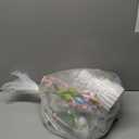 2 Set Easter Table Decorations Artificial Blue Flower Egg Rabbit Potted Table Centerpiece for Easter Spring Office Home Farmhouse Fireplace Wedding Party Decor(Tea Rose&Peony)