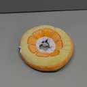 ANWA Adjustable Cat Cone Collar Soft, Cute Cat Donut Collar After Surgery, Kitten Recovery Cones to Stop Licking, Small