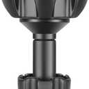 NEEWER 75mm Bowl Adapter, Metal Half Ball Flat to Bowl Adapter Convert with 3/8-inch Screws Mount on Tripod and Fluid Head TA60/2500/3500