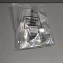 Lincia 24 Pack Clear Pencil Pouch for 3 Ring Binder Pencil Case with Zipper 3 Ring Binder Pocket Insert Bag 10 x 7'' Visible Cash Envelope with Re-enforced Grommet for Office (Clear)