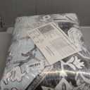 Boho Washable Area Rug 9x12, Spill-Proof Surface, Non-Slip Backin,Low Pile Faux Wool Large Printed Rugs for Living Room, Bedroom, Ding Room, Entryway and Home Decor (Cyan, 9x12)