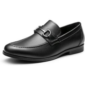 Bruno Marc Men's Dress Loafers Slip-on Formal Shoes (13, Black)