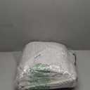 Beige and Silvery 100% Blackout Polyester Geometric Pattern Curtains, 52 Inch Wide 108 Inch Length 2 Panels, Thermal Insulated Noise Reducing Anti-Rust Grommet Drapes for Bedroom Living Room