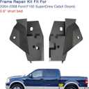 Mountainpeak Frame Repair Kit Heavy Duty Steel Fit for 20042008 Ford F150 Super Crew Cab 5.5' Short Bed Center Rear Frame Repair