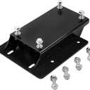 JY PERFORMANCE Torque Converter Motor Riser Plate Mount for Predator 196cc / 212cc Engine on Coleman Mini Bikes, Black - 1 3/4 Inch Lift