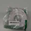 MECCANIXITY Wall Corner Protectors, Self-Adhesive Furniture Edge Guard, Wall Molding Trim for Furniture Wall Corner Home Decor, White 0.08"x0.8"x11 ft