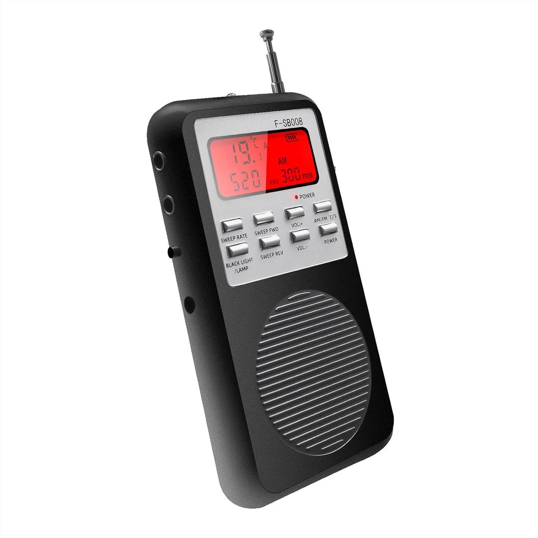 Spirit Communication Box - Ghost Hunting Equipment & Paranormal Investigation Tool | Real-Time EVP Recorder with Frequency Sweep - Light Grey