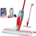 O-Cedar ProMist MAX Microfiber Spray Mop Removes 99% of Bacteria with just Water, Features 1 Extra Refill