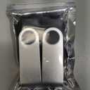 2 Pack 64GB USB Flash Drive USB 2.0 Thumb Drives Jump Drive Fold Storage Memory Stick Swivel Design - Black