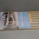 Whitmor Wood Household Shelves 2 Tier 10.25 inches x 24.75 inches x 11.5 inches