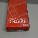 Orzly Case Compatible with Nintendo Switch 2 Protective Carry Case (2025 Model) with Screen Padding, Game Card microSD Pockets for Console and Accessories Screen Size 7.9" - Gift Boxed (Black)