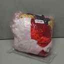 Santa Claus Costume for Men 9 PCS Deluxe Santa Suit with Hat, Christmas Party Costume for Men Adult Santa Outfit (Festgleam 3XL)