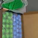 130 Piece Glow in The Dark Fort Building Kit - Indoor Play Engineering Set with Connecting Sticks & Balls - Creative STEM Building Toys