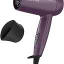 Remington Travel Hair Dryer, Folding Handle Compact Blow Dryer with Dual Voltage, Ceramic Coating & Advanced Thermal Technology, Lightweight Portable Hair Dryer for International Travel