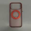 TORRAS 360 Magnetic Stand for iPhone 17 Pro Max Case, [Fit for MagSafe] [4X Military-Grade Protection] Slim Case for iPhone 17 Pro Max, 6.9", Translucent Burgundy Red, Ostand O3 Fitness Series