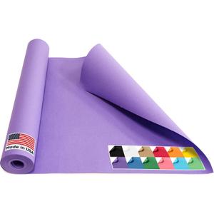 USA Made 18" x 1200" Lilac Kraft Paper Roll, 45 lbs Thickness, American Quality Colored Kraft Paper for School, Arts & Crafts, Bulletin Board - Odorless, Non-Toxic, Safe for Kids