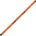 Klein Tools 93572 72-Inch Box Level, 6-Foot Box Beam Spirit Level, 3 Vials, High Visibility Orange, Aluminum Body