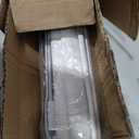LazBlinds No Drill Cordless Roman Shades for Windows, 32" W x 60" H, White