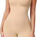Strapless Shapewear for Women, Full Shape Wear Tummy Control Bodysuit, Seamless Slimming Body Shaper L