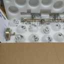 Mid Century Modern Chandelier Over Table, 16-Light Globe Sputnik Chandelier Brass Pendant Lighting Fixture Hanging Ceiling Light for Dining Room, Kitchen Island