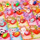 28 Pack Valentines Day Gifts for Kids Classroom Valentines Day Cards with Kawaii Mochi Squishies Fidget Toys for Kids School Valentines for Kids Class Exchange Greeting Cards Party Favors Boys Girls