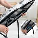 Duwee 13"35" Ironing Board Small with Heat Resistant Cover,Folding Compact Ironing Board,Light Weight,Easy to Storage