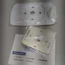 AUURIO Thermostat Wall Plate Compatible with 2025 ecobee Smart Thermostat Essential Trim Kit Increased Decorative Coverage Stylish Programmable WiFi Thermostat Accessory Trim Plate Easy Installation