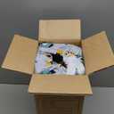 Otrolepota Portable Baby Chair, Folding Booster Seat with Tray for Dining Table Compact Camping Chair for Lawn Beach Travel Babies 6-36 Months, Zoo