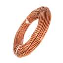 99.9% Soft Copper Wire, 6 Gauge/ 4.1 mm Diameter, 12.5 Feet / 3.8m, 1 Pound Spool Pure Copper Wire, Jewelry Making Wire Craft Wire