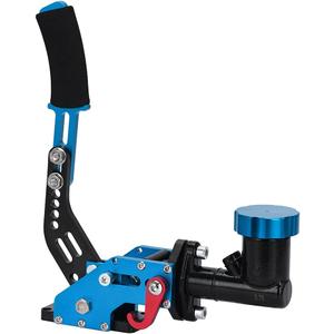 Racing Hydraulic Drift Handbrake Gear Lever W/Oil Tank Hydro E-Brake Rally 3/4 0.75Bar 3/8-24 Parking Adjustable Brake (Blue)