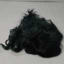 NAYOO Long Ombre Green Wavy Wig for Women 26 Inch Middle Part Curly Wavy Wig Natural Looking Synthetic Heat Resistant Fiber for Daily Use (Ombre Green)