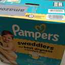 Pampers Swaddlers Diapers, Size 2 (10-22 lbs), 148 Count, Absorbent, Keeps Baby Dry and Comfortable, Skin Safe Disposable Baby Diaper