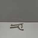 Hole Punch 2" Reach 3/8 inch Single Hole Punch,Heavy Duty Hole Puncher Single,Paper Punch Portable Hand Held Long Hole Puncher for Paper Cards Plastic Cardboard (Silver) (3/8"-10mm Hole)