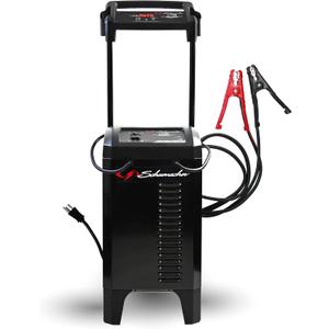 Schumacher Electric Wheeled 6A Car Battery Charger and 275A Engine Starter, 6-in-1 Solution for 6V/12V Batteries, Battery Maintainer, 40A Boost, SC1326, For Power Sport, Automotive, & Marine Batteries