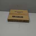 Wooden Step Stool for Kids Adults Small Wood Shower Foot Rest Stool Shaving Legs Potty Stool for Bathroom Sink Bed Kitchen Walnut