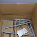 Medline Lightweight Junior/Lower Height Folding Walker with 5 Wheels