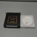 COLLECTIVE HOME - Ceramic Jewelry Tray, Decorative Trinket Dish for Rings Earrings Necklaces Bracelet Watch Keys, Birthday Mother's Day Christmas Gift for Women, 4.75", White Surface (K)