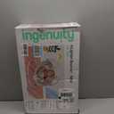 Ingenuity InLighten Baby Bouncer Seat with Light Up-Toy Bar and Bear Tummy Time Pillow Mat - Nate, Newborn and up