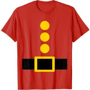Dwarf Costume Shirt Adult Men Women Kids Dwarf Costume T-Shirt, Medium, Red