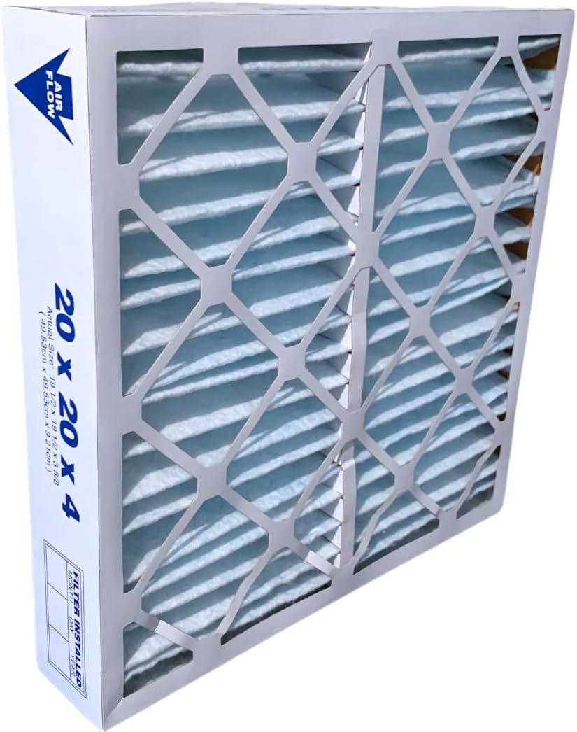 20x20x4 MERV 11 Furnace Filter compatible for TopTech TT-FM-2020 TTFM2020, TT-FM-2020QB for use in Carrier TT-MAC-2122 TT-MAC-2020-2 Pack