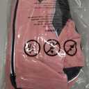 Fleece Dog Coat for Dog,Pullover Pajamas Jumpsuit Bodysuit Puppy Coats with Legs, Pet Windproof Warm Cold Weather Jacket Full Body Vest Cozy Snowsuit Outfit Clothes (Pink, XL)