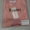 Ryaiwi Ribbed Short Sleeve Shirts for Women, Scoop Neck Fitted Womens Short Sleeve Tops Casual Basic Tshirt Trendy Outfits Dark Pink, XL