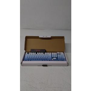 Redragon K556 SE RGB LED Backlit Wired Mechanical Gaming Keyboard, Aluminum Base, 104 Keys Upgraded Socket, 3.5mm Sound Absorbing Foams, Hot-Swap Linear Quiet Red Switch, Gradient Blue (K556 SE Blue)